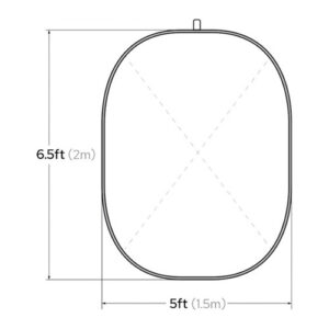 Fondo colapsable Godox CBA-WR0005 de 1,5 x 2 metros