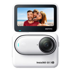 Cámara de acción Insta360 GO 3S, 128GB, Blanco