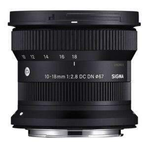 Lente Sigma 10-18mm F/2.8 DC DN Contemporary para Canon RF