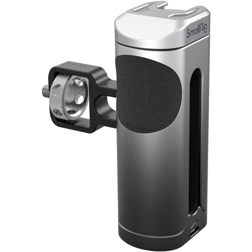 Mango Empuñadura Lateral SmallRig 3894 con acople de 1/4" para jaulas de celular
