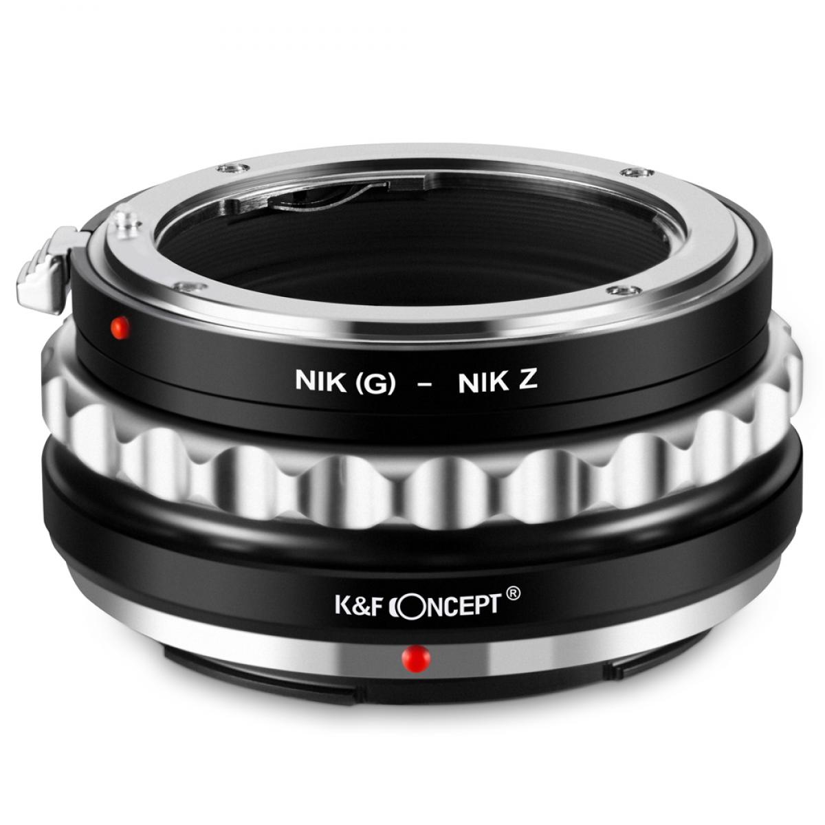 Adaptador manual K&F NIK(G)-NIK Z, lentes Nikon F (G/F/AI/AIS/D en Nikon Z