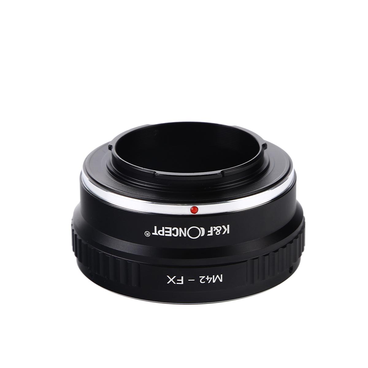 Adaptador manual K&F M42-FX, lentes M42 en cámaras Fujifilm X