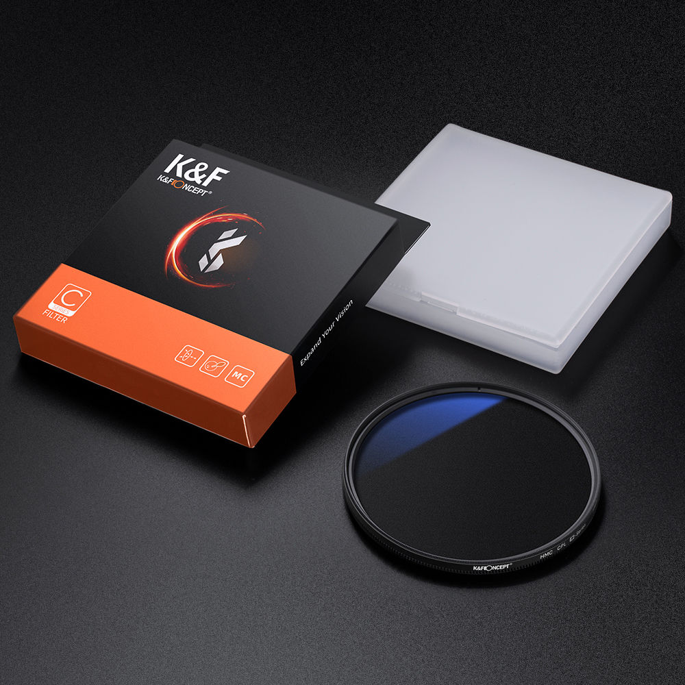Filtro K&F Concept Circular Polarizado MC CPL Blue Coat Slim 82mm