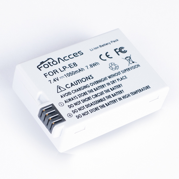 Bateria FotoAcces LP-E8 1050 mAh para Canon