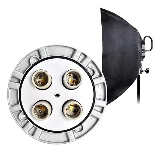 Kit Godox de luz continua 4 focos y Softbox 60x60cm - TL-4K