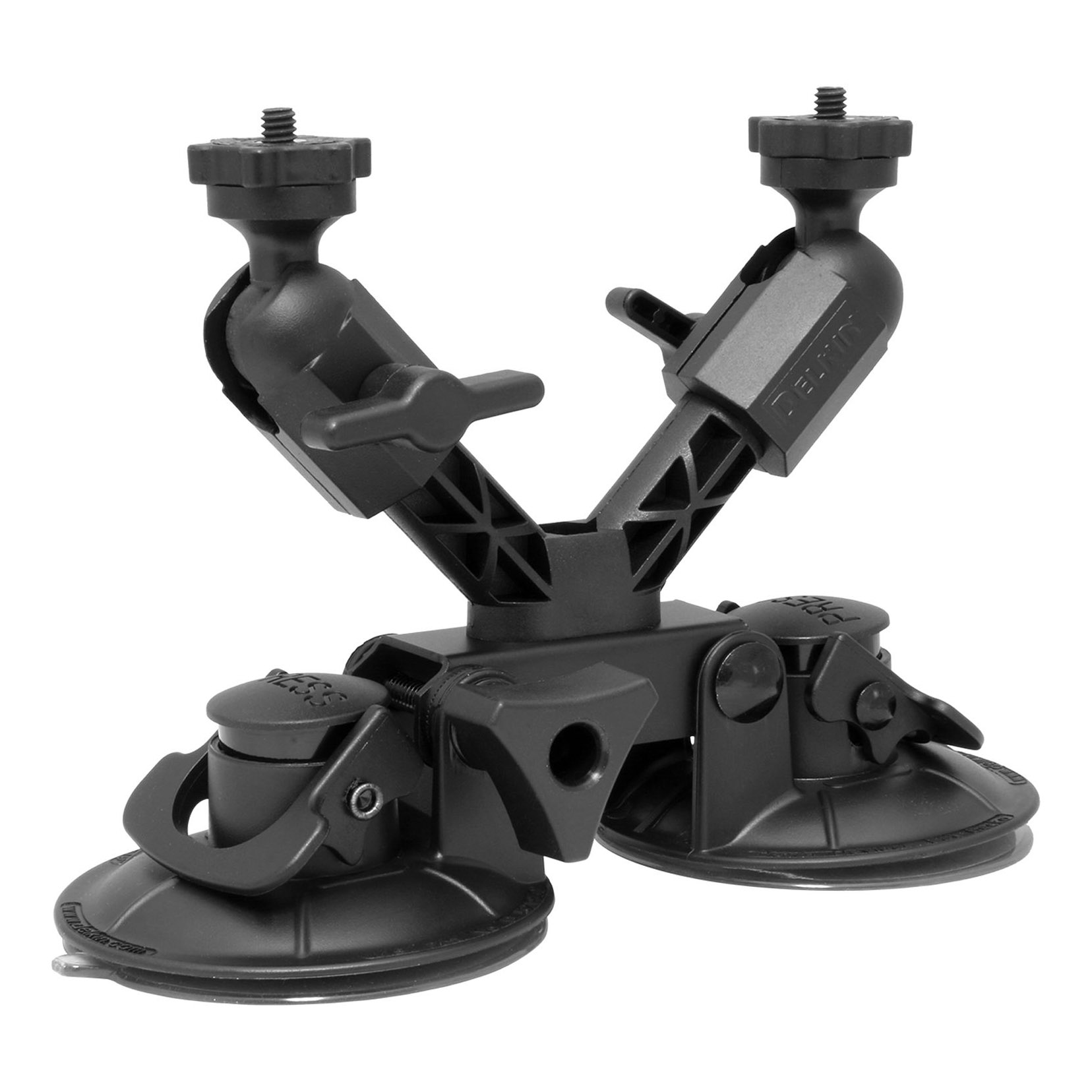 Soporte de ventosa dual Delkin Devices Fat Gecko para camaras DSLR de hasta 8 libras
