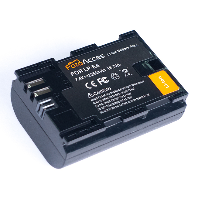 Bateria FotoAcces LP-E6 2250 mAh para Canon