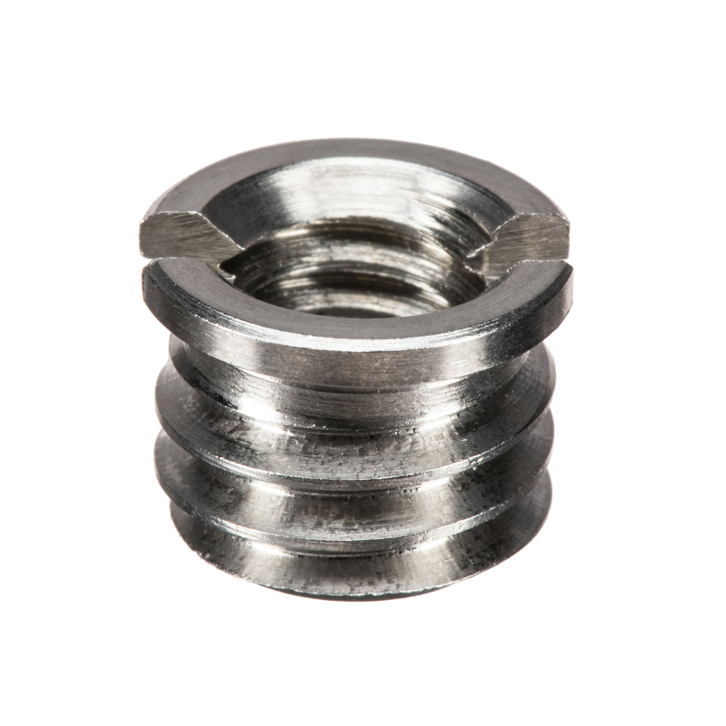 Adaptador convertidor de rosca 3/8" - 16 a rosca 1/4" - 20