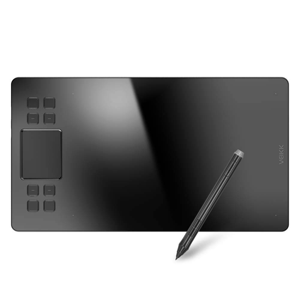 Tableta digitalizadora Veikk A50, 10x6", 8 botones + zona táctil + Android