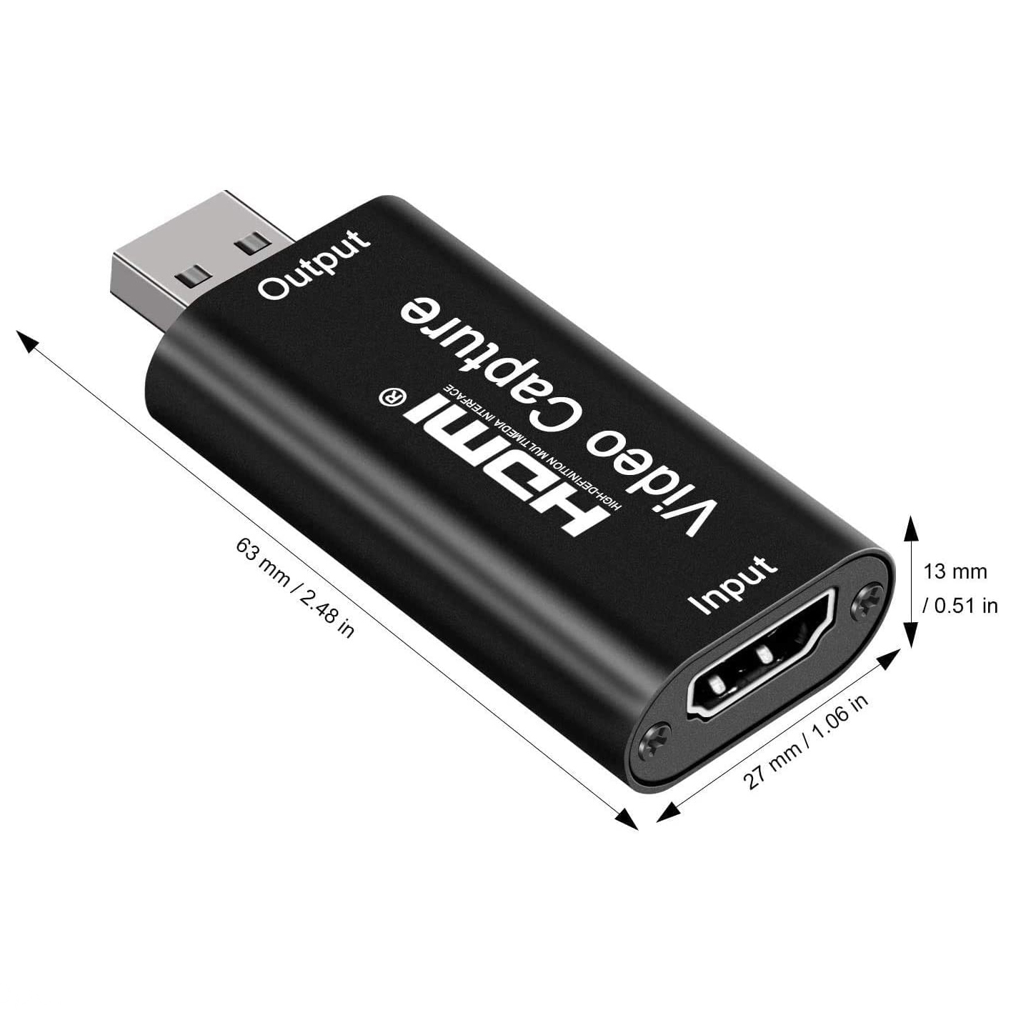Capturadora de video y audio HDMI 1.4 a USB 2.0