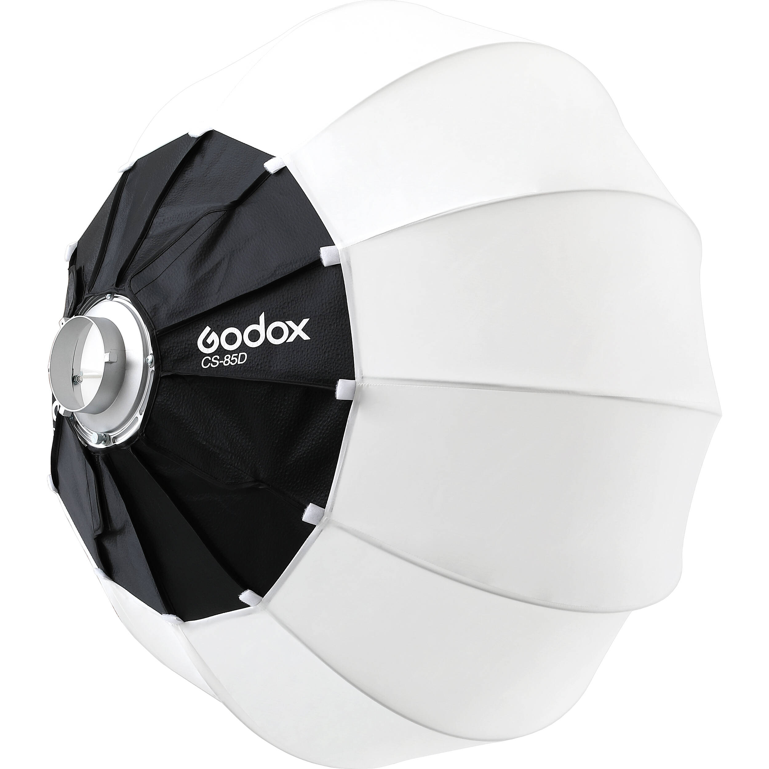 Softbox esférico Godox CS-85D, 85cm de diámetro, acople Bowens, armado rápido