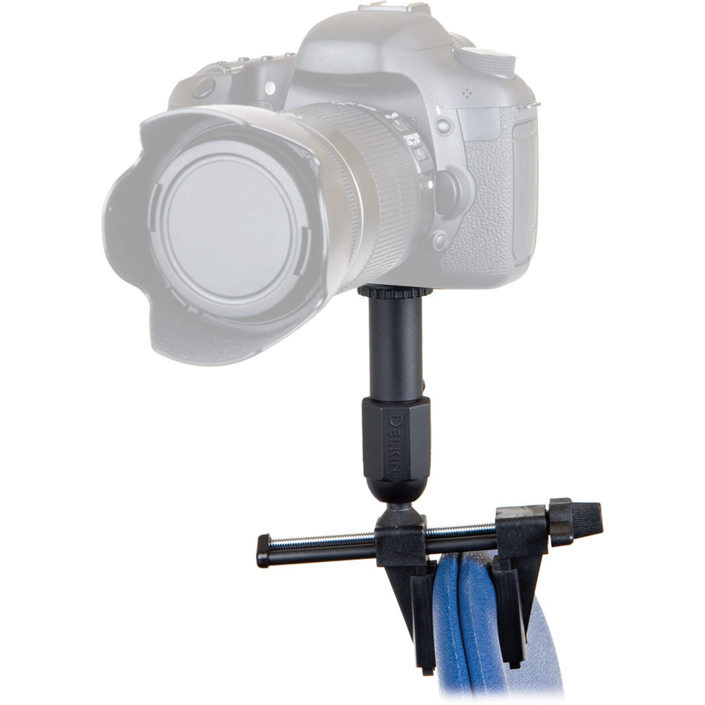 Soporte de ventosa con tenazas Delkin Devices Fat Gecko para cámaras DSLR de hasta 3 libras