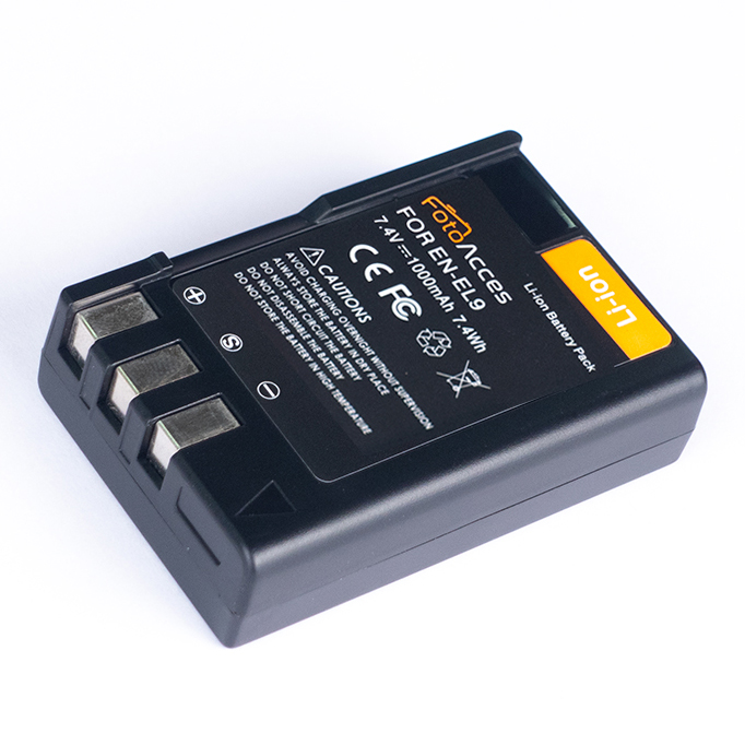 Batería FotoAcces EN-EL9 1000 mAh para Nikon