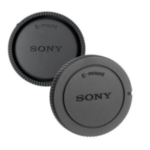 Kit de tapa para cuerpo de cámara Sony y tapa trasera de lente montura E