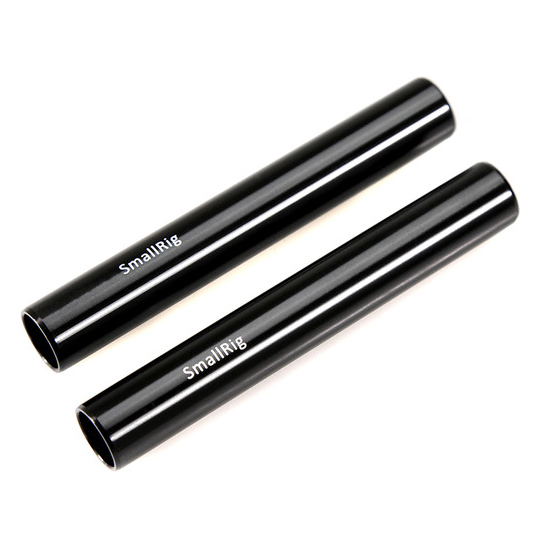 Kit de 2 rieles de aluminio SmallRig de 15mm y 4" (10cm)