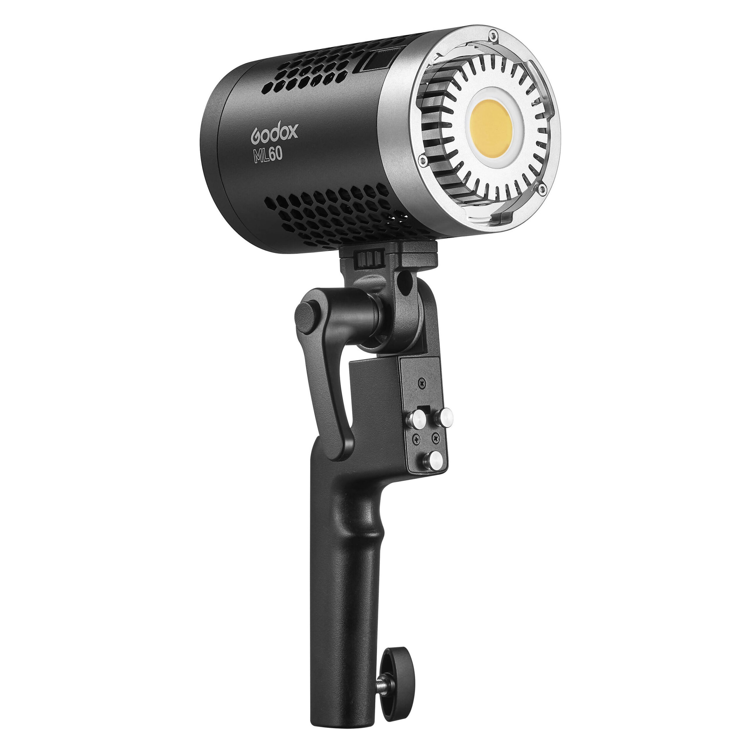 LED Godox ML60 de 60 watts, alimentación AC y DC.