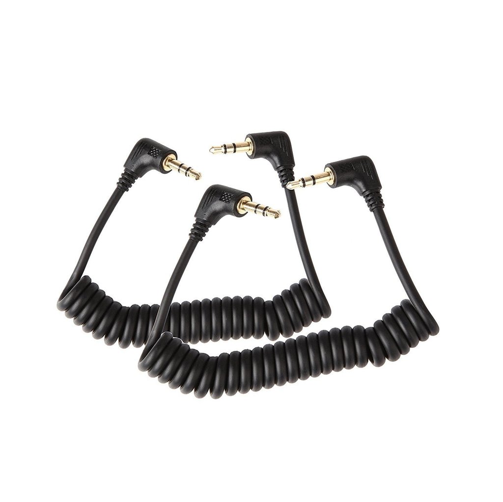 Kit de 2 cables Saramonic SR-CS350 con doble terminal TRS macho de 3.5mm