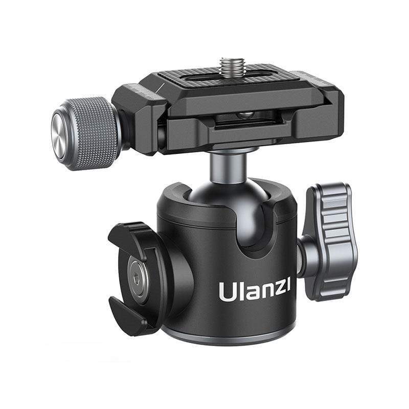 Cabeza de bola Ulanzi U-80L con zapata latera, 10 kg de carga