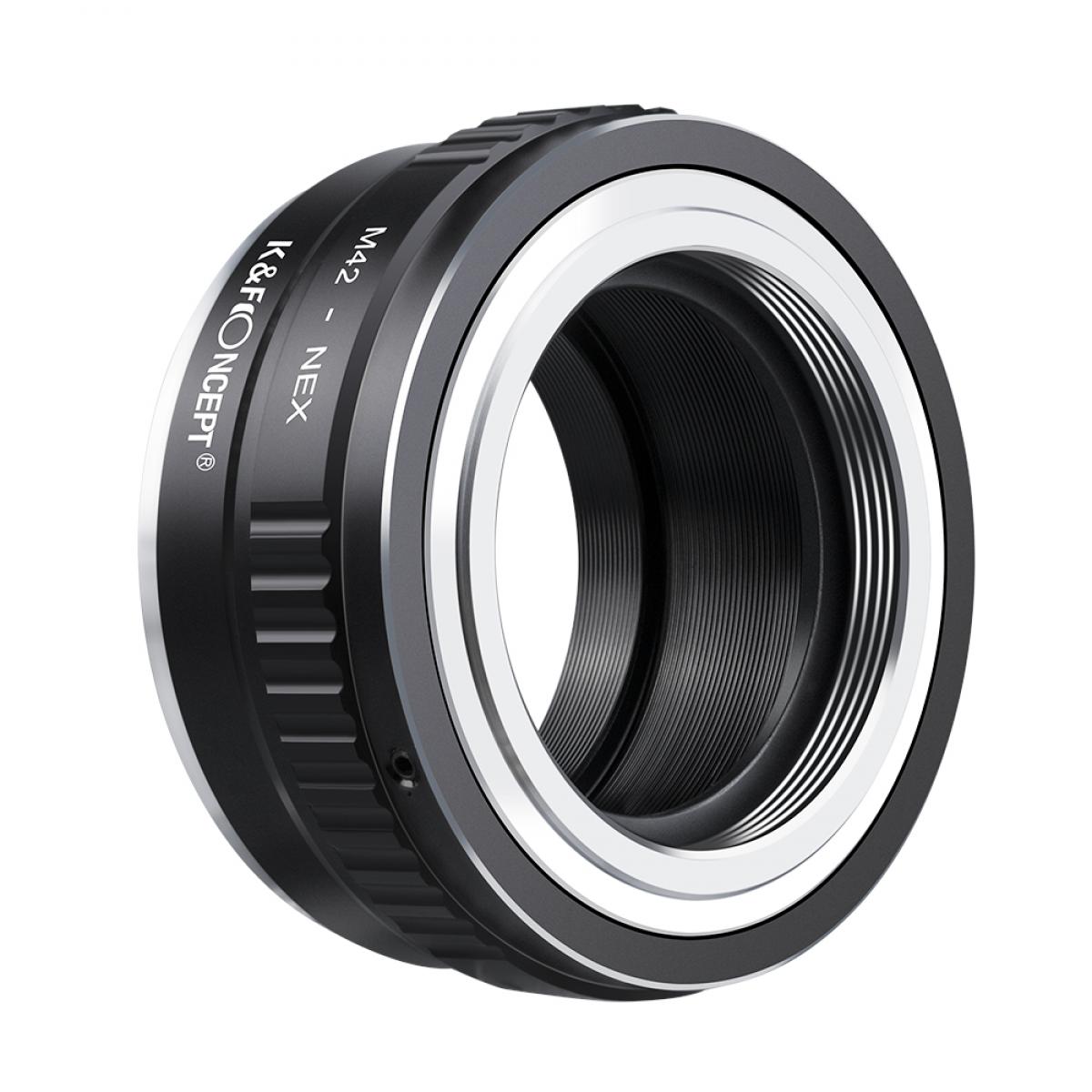 Adaptador manual K&F M42-NEX, lentes M42 en cámaras Sony montura E