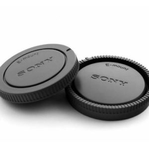 Kit de tapa para cuerpo de cámara Sony y tapa trasera de lente montura E