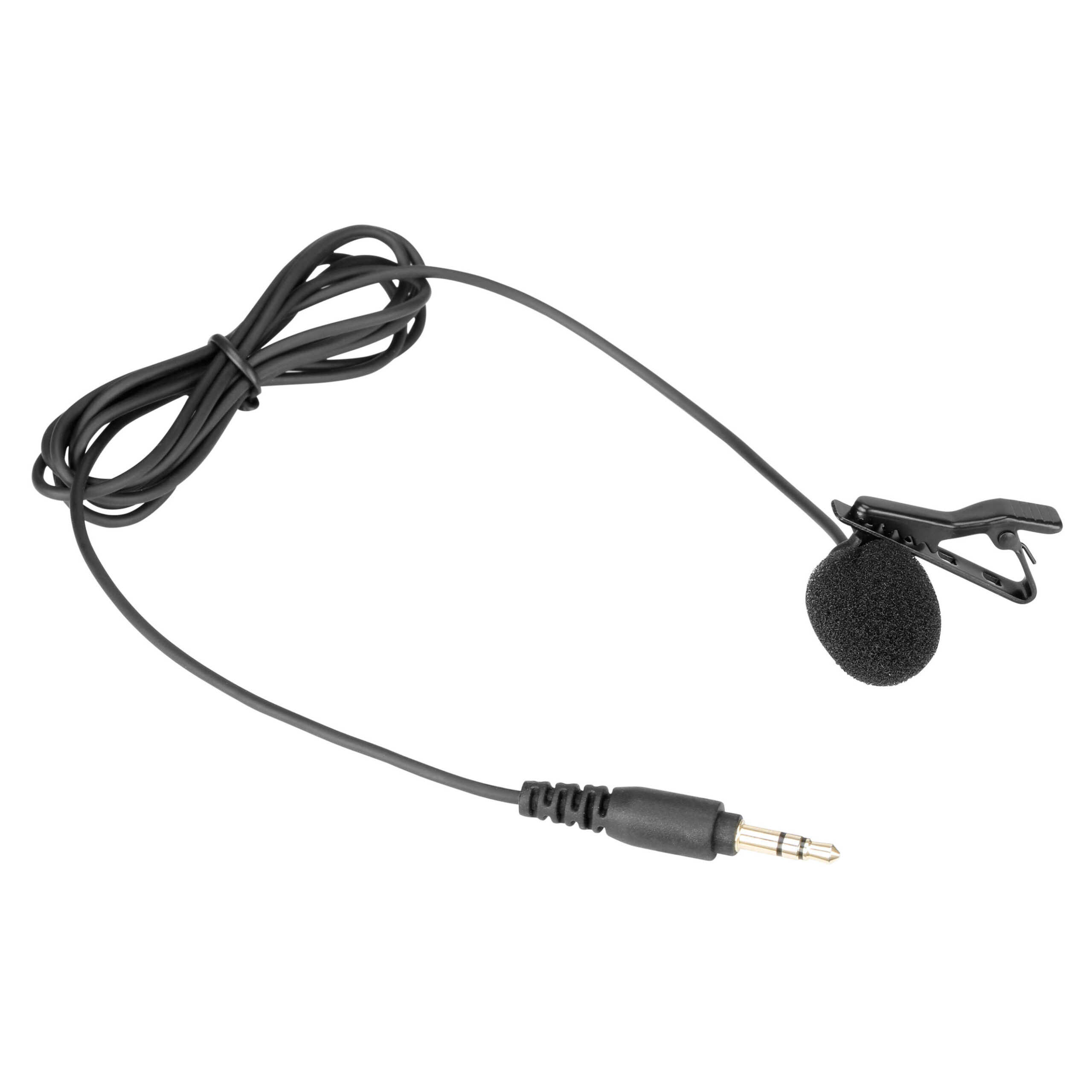 Micrófono corbatero premium omnidireccional Saramonic SR-M1 de 1.2m