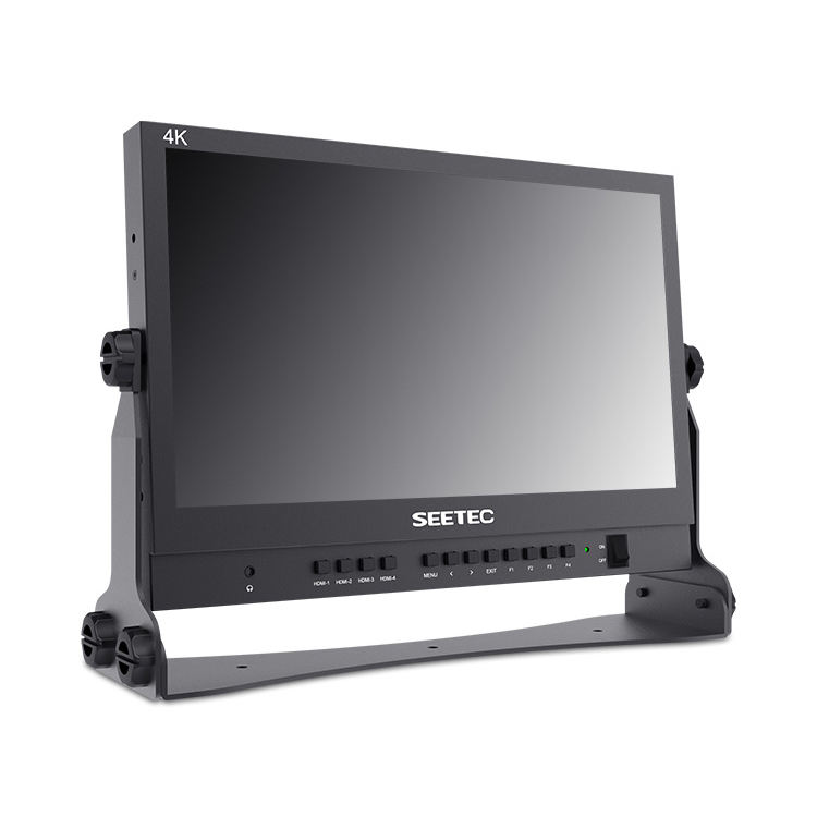 Monitor de Director Seetec ATEM156-CO, de 15.6", 4 x entradas / salidas HDMI 4K + Maleta