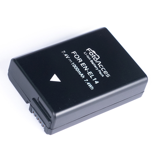 Bateria FotoAcces EN-EL14 EL14A 1000 mAh para Nikon