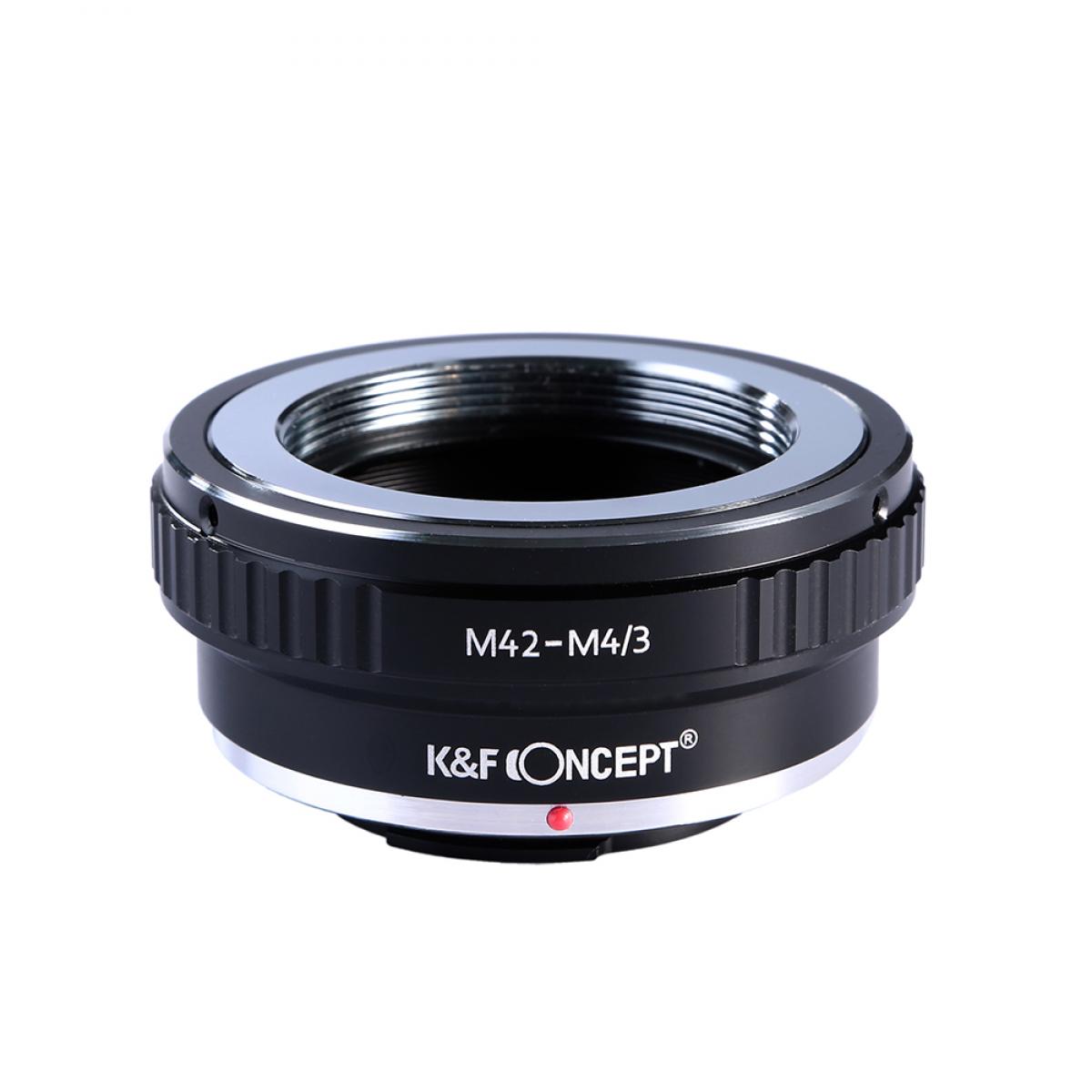 Adaptador manual K&F M42-M4/3 MFT, lentes M42 en cámaras montura Micro 4/3