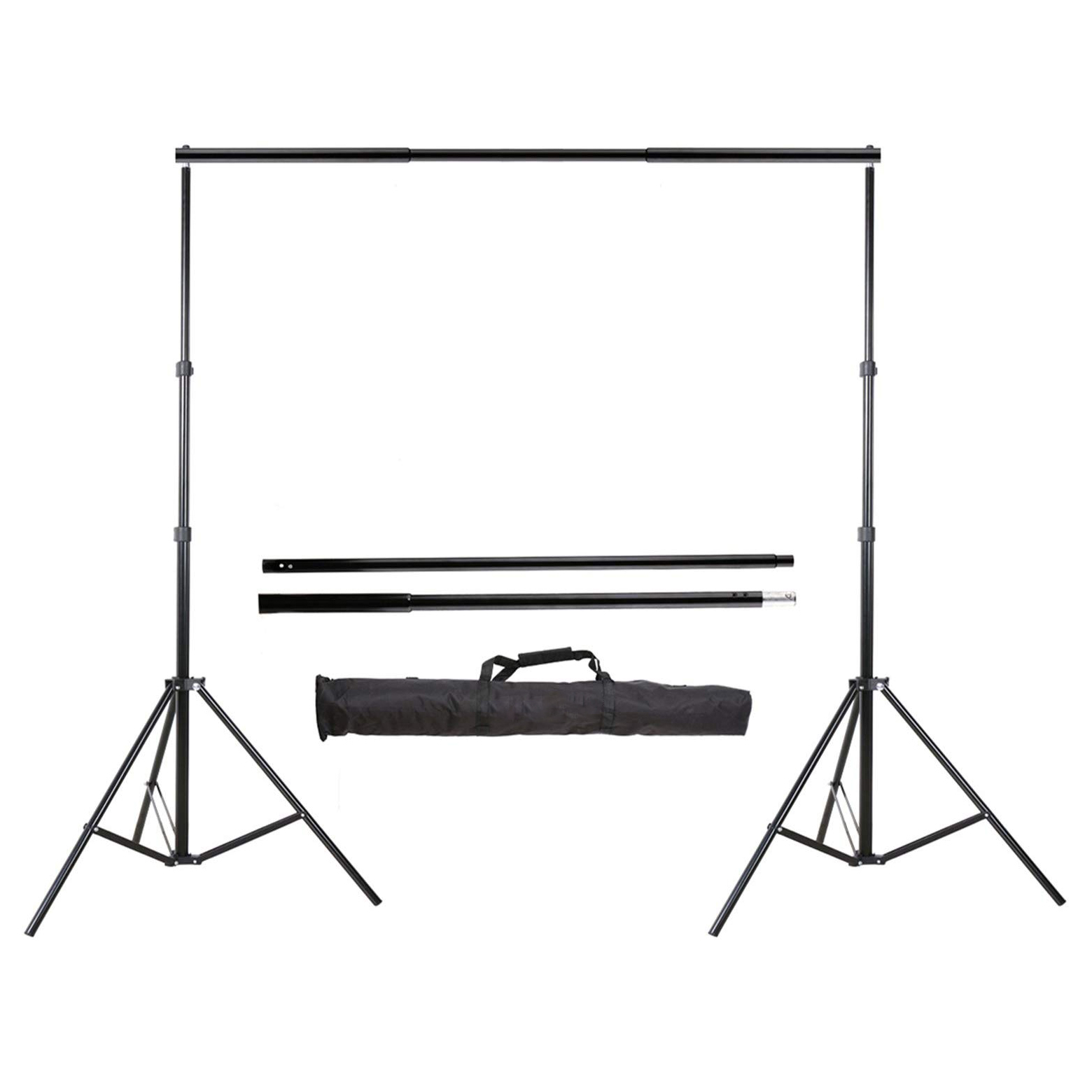 Estructura B017 para fondos, 3m x 3m, 4 secciones, aluminio
