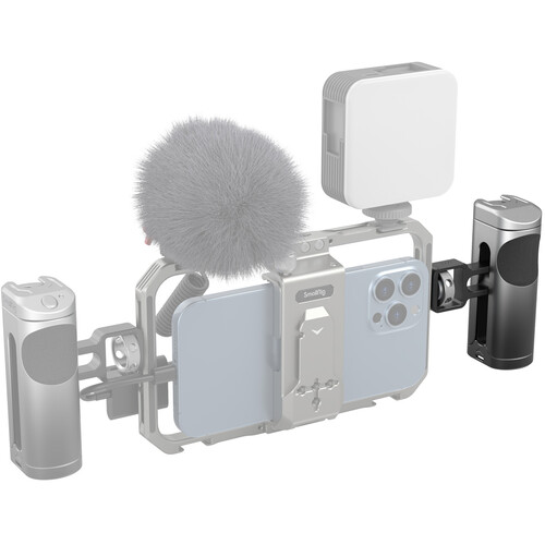 Mango Empuñadura Lateral SmallRig 3894 con acople de 1/4" para jaulas de celular