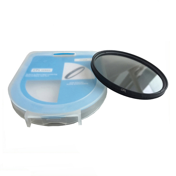 Filtro circular polarizado CPL 55mm.