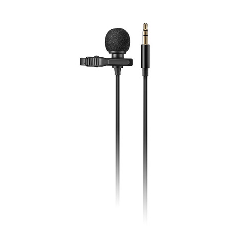 Micrófono corbatero onmidireccional Godox LMS-12 AX, cable 1.2m, para WMicS1