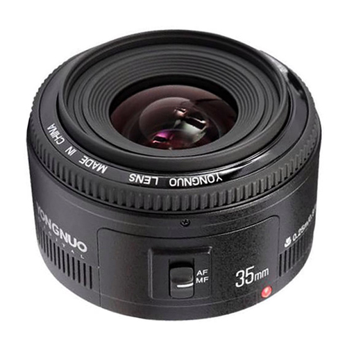 Lente Yongnuo YN35 35mm f/2 para Canon