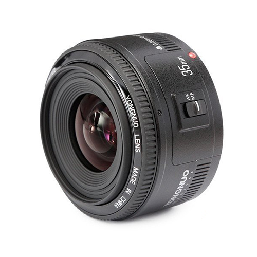 Lente Yongnuo YN35 35mm f/2 para Canon
