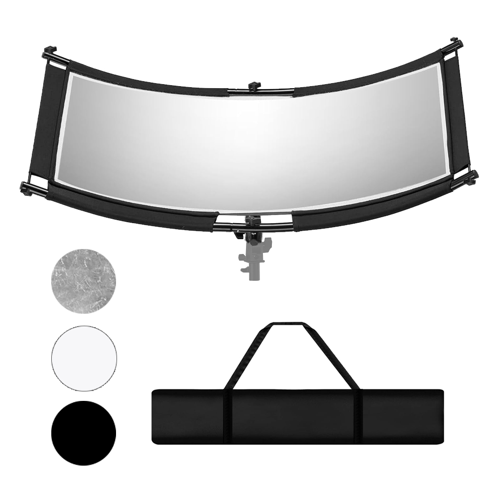 Kit de reflector curvo de 3 colores de 60x110cm