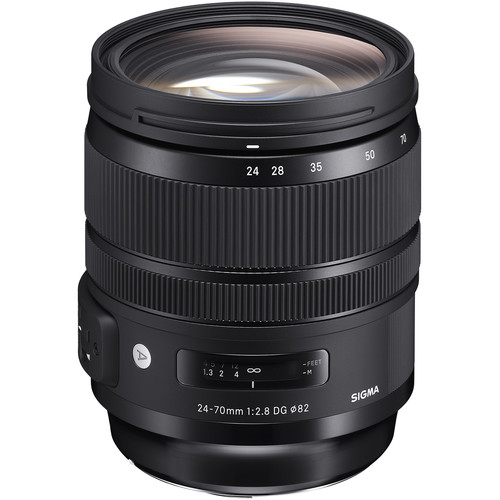 Lente Sigma 24-70mm f/2.8 DG OS HSM Art Lens para Canon EF