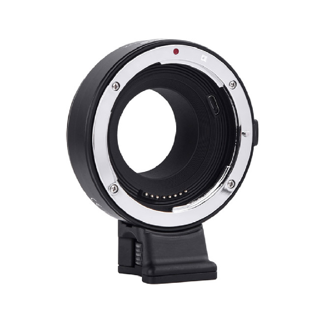 Adaptador Commlite CM-EF-FX, lentes Canon montura EF o EF-S en cámaras Fuji montura X