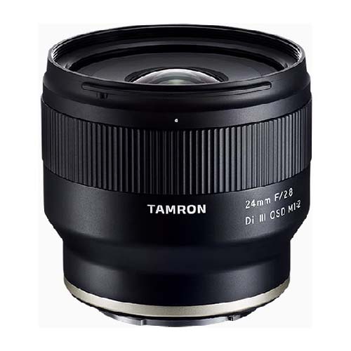 Lente Tamron 24mm f/2.8 Di III OSD M 1:2 para Sony E