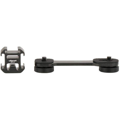 Bracket de extensión Ulanzi PT-3 con 3 zapatas frías para estabilizadores