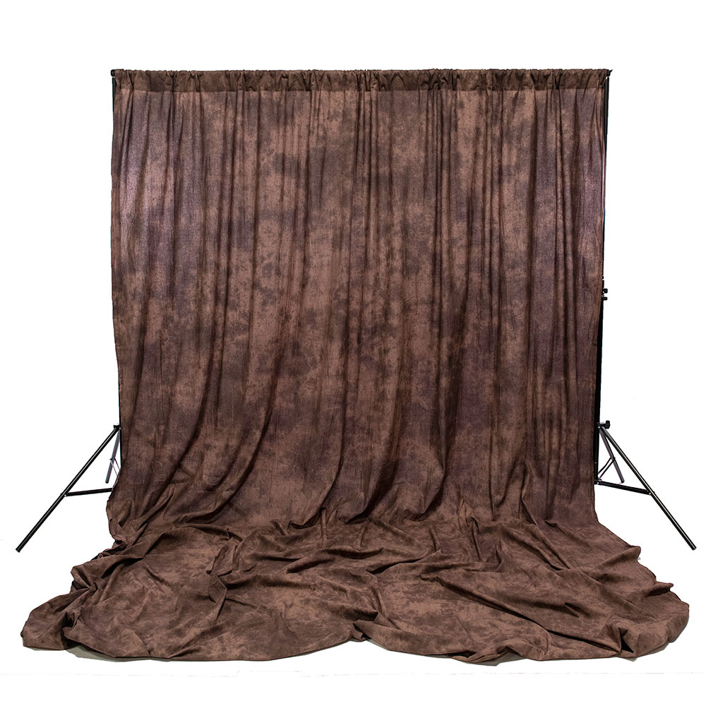 Fondo Savage Muselina de Algodon Crushed 3.05x3.66m Autumn Brown