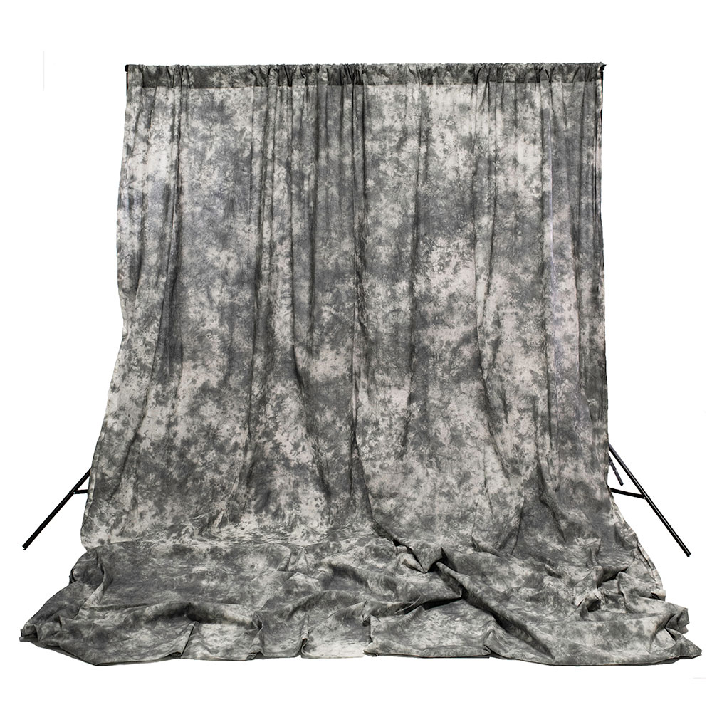 Fondo Savage Muselina de Algodón Crushed 3.05x3.66m Gray Skies