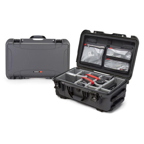 Maleta rígida con ruedas Nanuk 935 Carry-on con organizador y divisores - Grafito, 28.5 litros