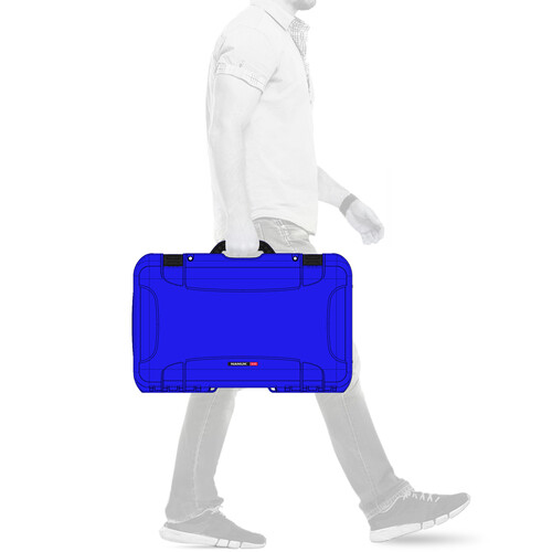 Maleta rígida con ruedas Nanuk 935 Carry-on con organizador y divisores - Azul, 28.5 litros