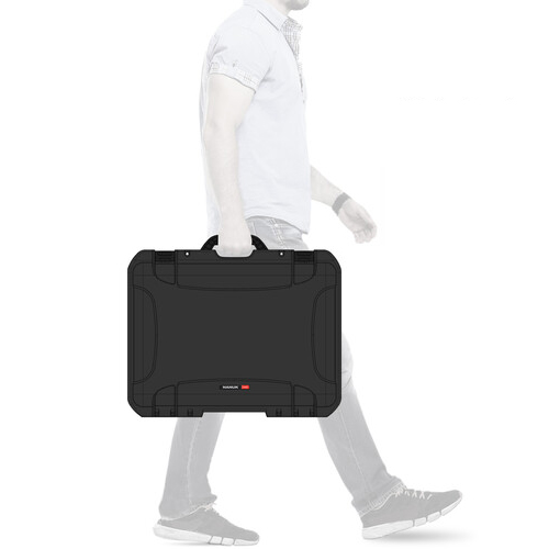 Maleta rígida Nanuk 940 con organizador y divisores - Negro, 36.5 litros
