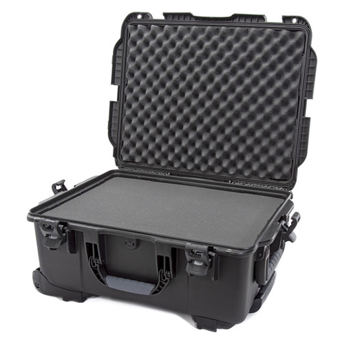 Maleta rígida con ruedas Nanuk 955 con espuma - Negro, 62.5 Litros