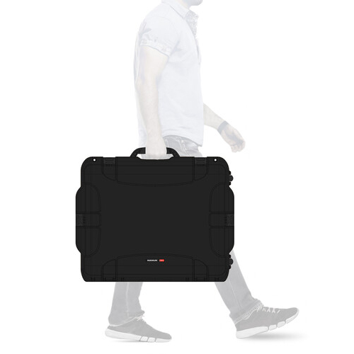Maleta rígida con ruedas Nanuk 955 con espuma - Negro, 62.5 Litros