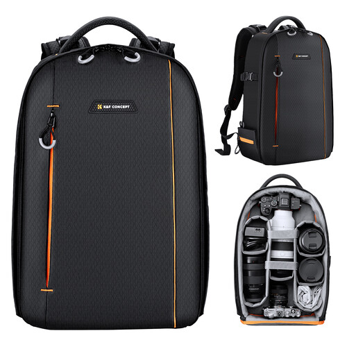 Mochila K&F Concept Beta Backpack, Negro, 18 litros