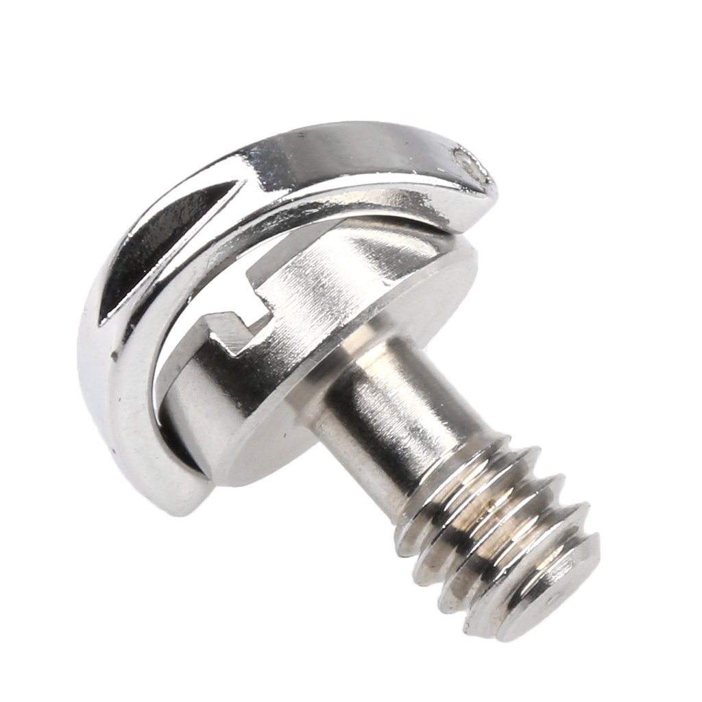 Tornillo de 1/4" en D para galletas quick release, 10mm
