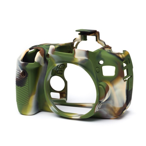 Carcasa de Silicon easyCover para Canon 760D T6s Camuflaje