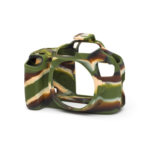 Carcasa de Silicon EasyCover para Canon 200D / 250D / SL2 / SL3 - Camuflaje
